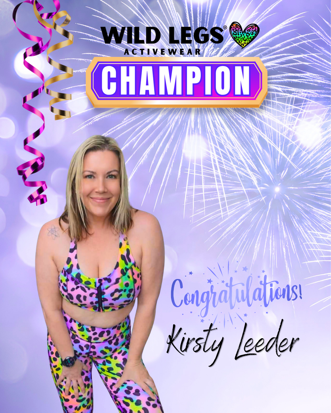Meet Our First Wild Legs Champion: Kirsty Leeder