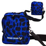 Crossbody Bag - Sapphire Leopard