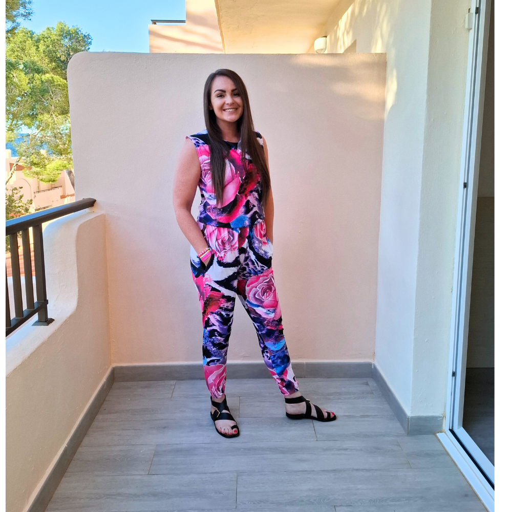 Jumpsuit Rose Safari XS (UK 8-10)