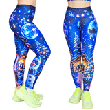 Leggings - Snow Disco Christmas Design