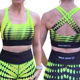 Sports Bra – Wild Energy - Collab with Rachel Holmes