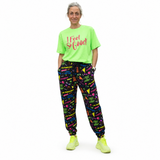 T-Shirt – Mr Motivator Unisex Slogan ‘I feel so good’ – Neon Green